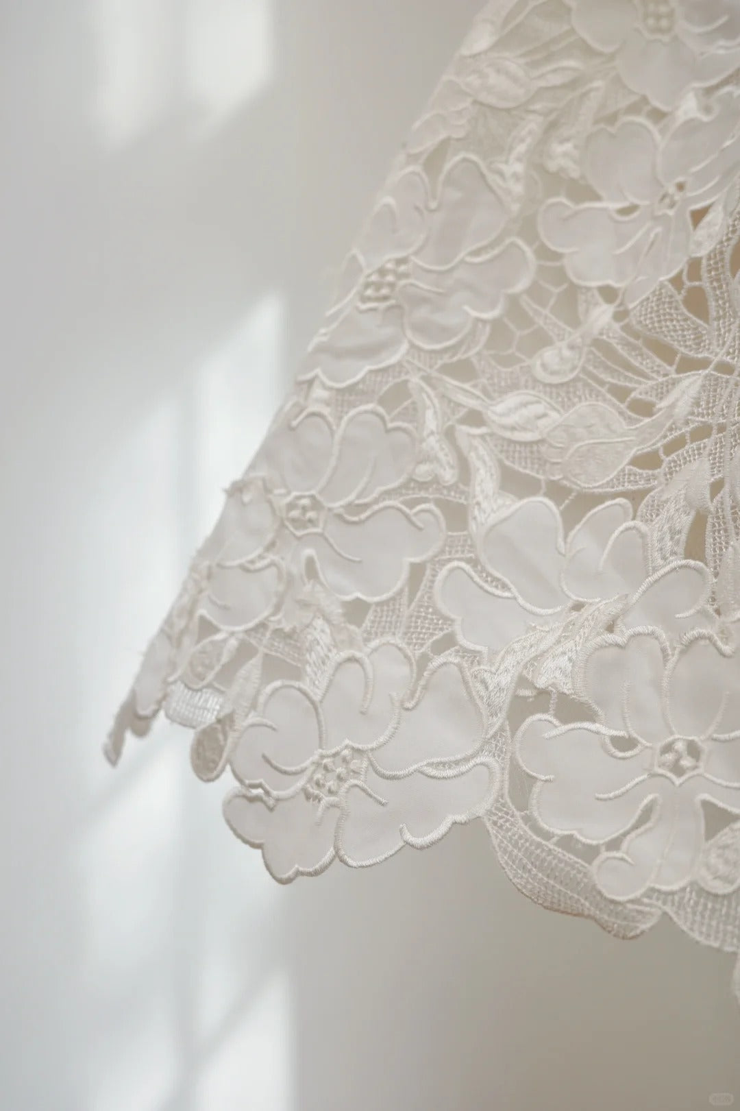 White Floral Lace Short Homecoming Dress Birthday Party Dress gh5068