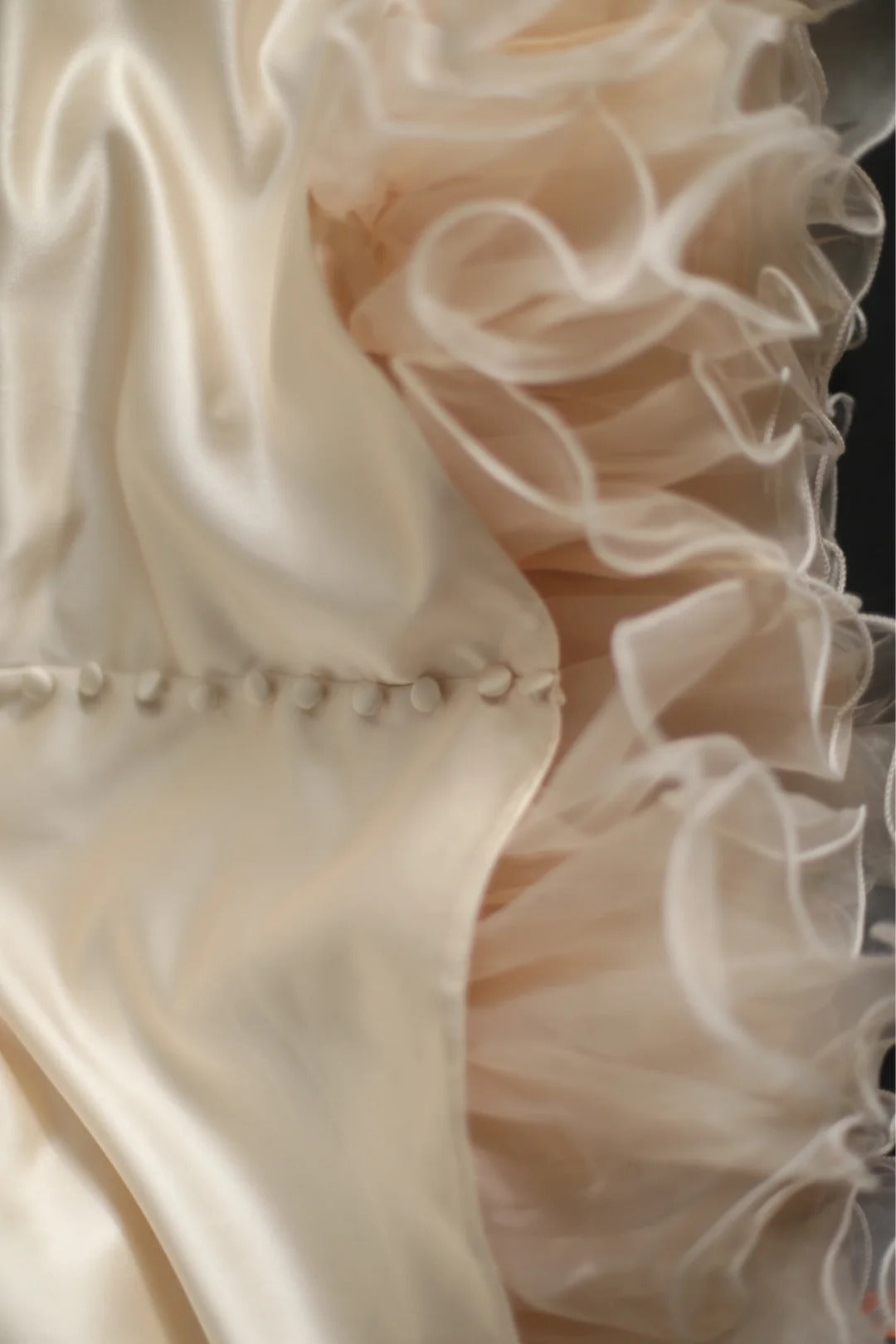 Champagne Delicate Pearl Beads Fashion Short Tulle Satin Princess Dress Wedding Dress Homecoming Dress Birthday Party Dress Cocktail Party Dress Evening Dress Prom Dress Evening Dress gh3969