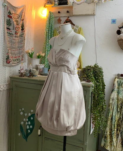 Champagne cute sweet short elegant bud dress homecoming dress birthday party dress prom dress evening dress prom dress gh3920