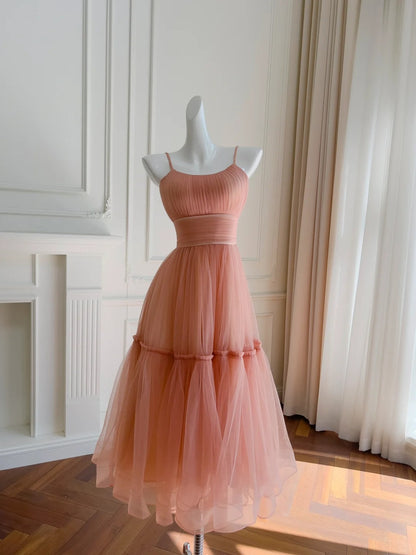 Mint Flowy Long Chiffon Ball Gown Birthday Party Dress gh4405