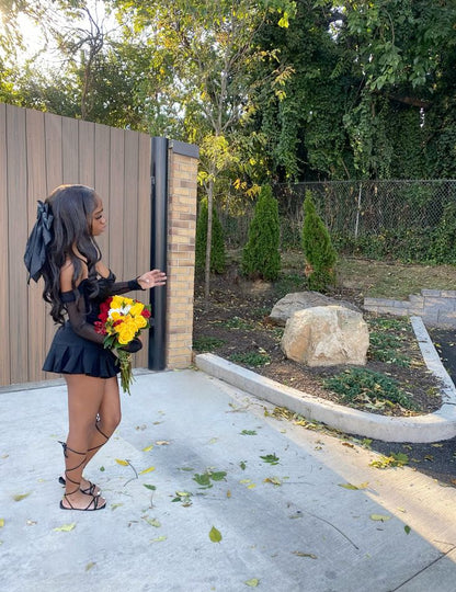 Black Homecoming Dress Short Evening Dress Cocktail Dresses Short Party Dress   fg7971