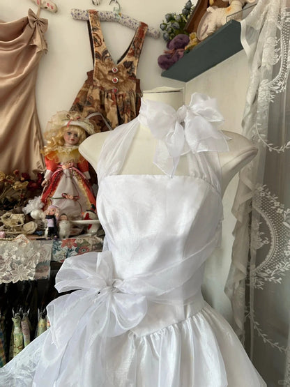 A Line White Birthday Outfit Short Evening Dress Vintage Short Party Dress Homecoming Dress  fg8036