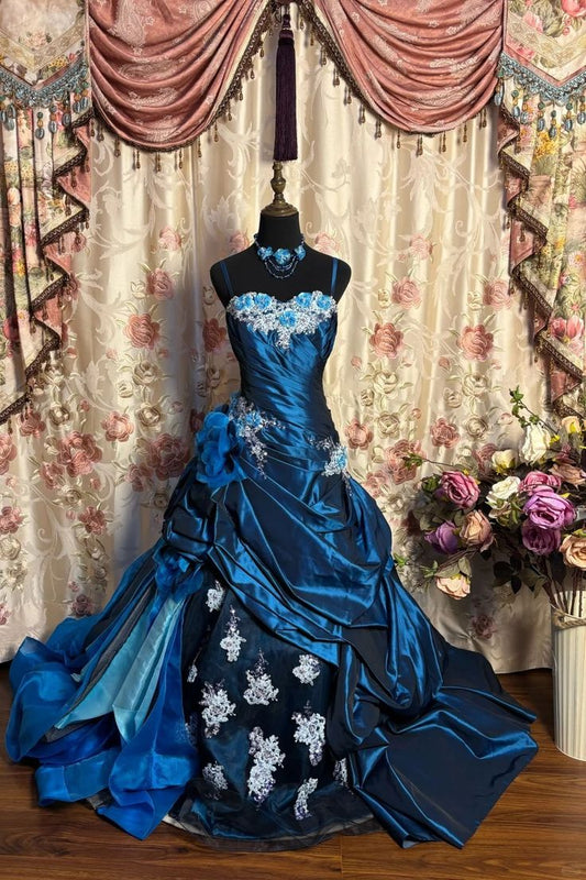Blue Formal Dress Long Prom Dresses New Arrive Party Dress Evening Dress   fg7898