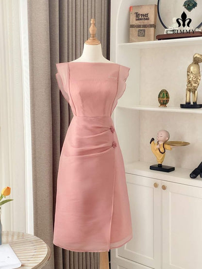 Pink Vintage Short Party Dress Cocktail Dresses Homecoming Dress     cg25768