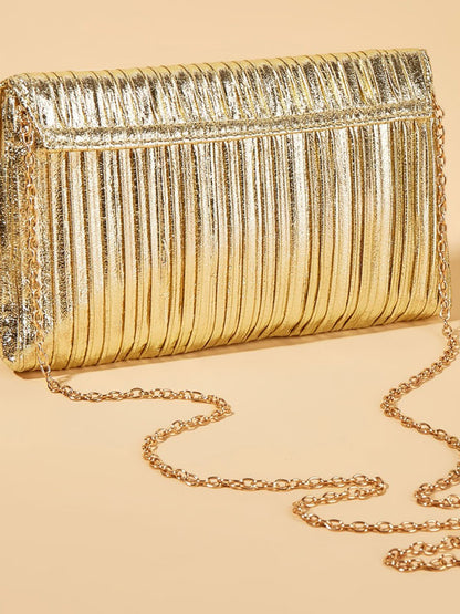 Metallic Shiny Clutch Bag Simple Bag