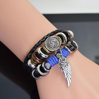 Maple Leaf Feather Personality Simple Bracelet