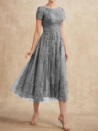 Elegant Lace Hollow Out Temperament Women's Dress