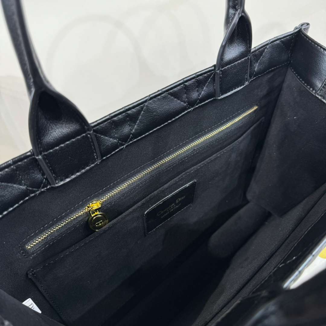 THE DIOR BOOK TOTE IN MACROCANNAGE