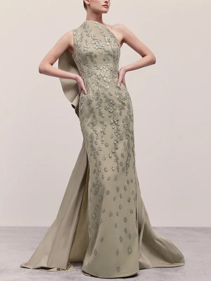 Solid Color Sleeveless Maxi Dress