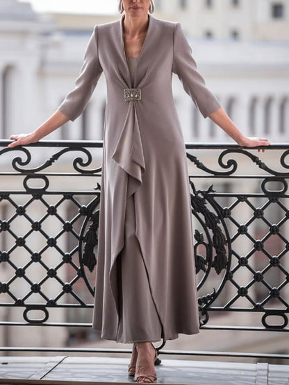 Elegant and Comfortable Wedding Mother Dress