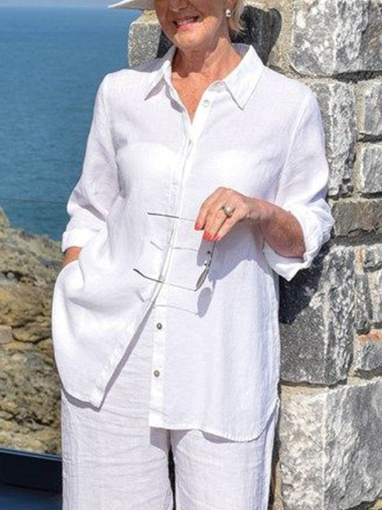 Simple Vacation Comfort Women's Suit
