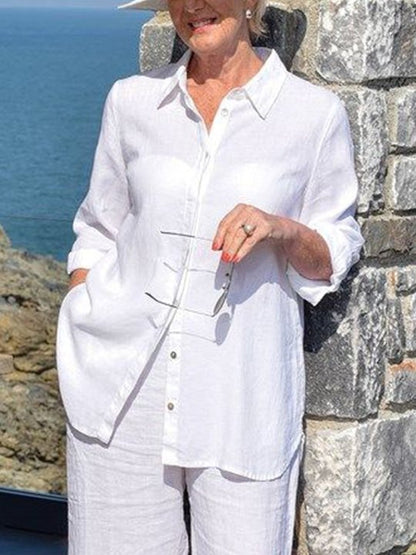 Simple Vacation Comfort Women's Suit