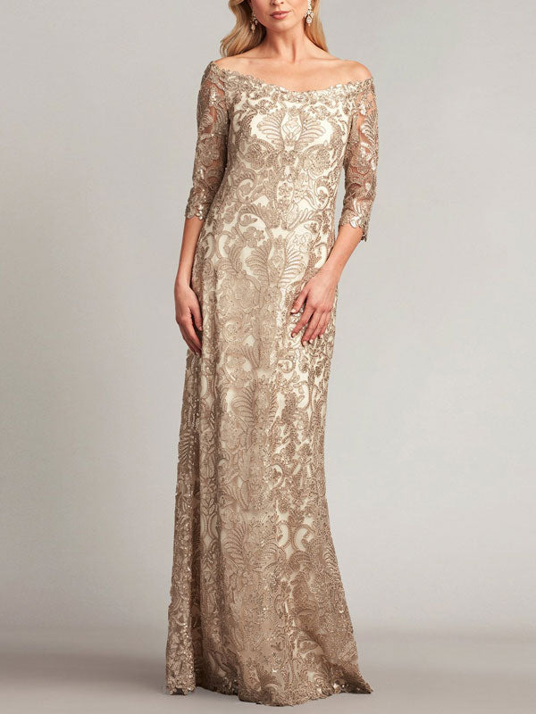 Delicate Lace Temperament Elegant Women's Dress