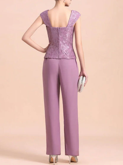 Temperament and elegant vest and cardigan women's three-piece suit