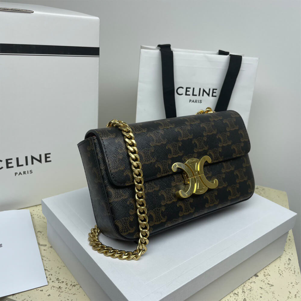 CELINE CHAIN SHOULDER BAG CLAUDE (HIGH-END GRADE)