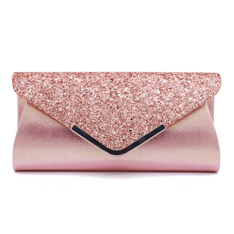 Sequins ladies bag Clutch bag Make-up bag Dinner bag