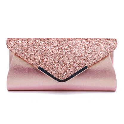 Sequins ladies bag Clutch bag Make-up bag Dinner bag