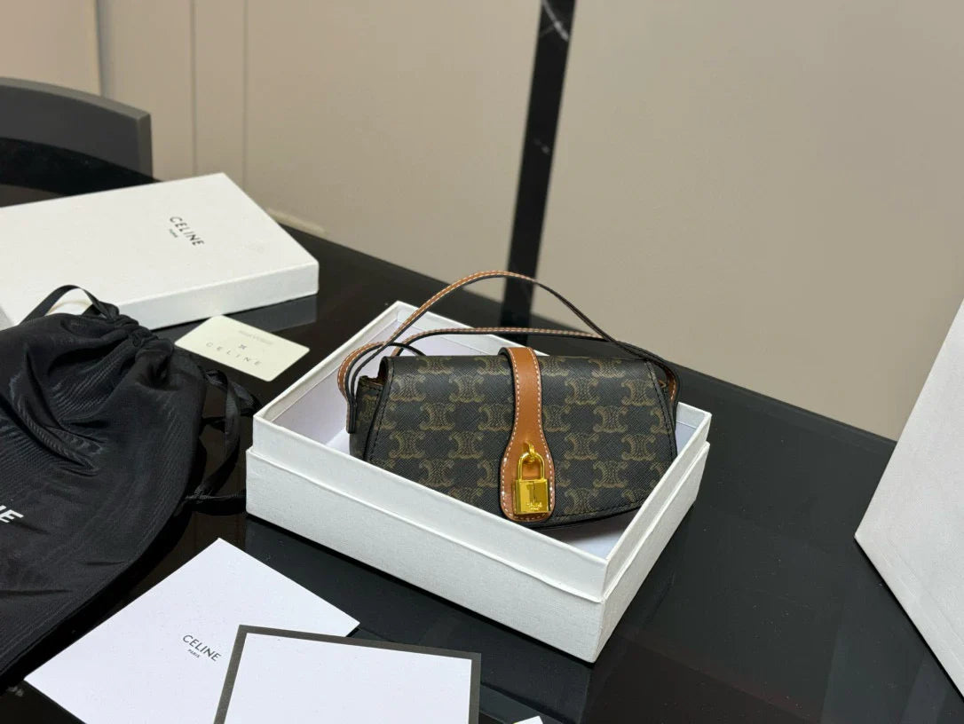 Celine Mini Locks Tote Bags