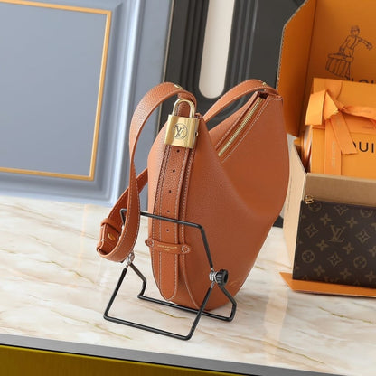 LV LOW KEY COOKIE MM COGNAC 32CM M14642