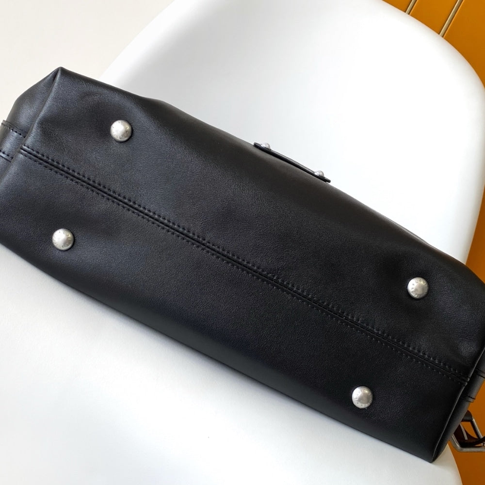 LOUIS VUITTON VAGABOND HOBO LV NIGHT BLACK 48CM M13986