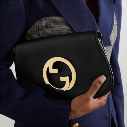 GUCCI New Blondie leather shoulder bag