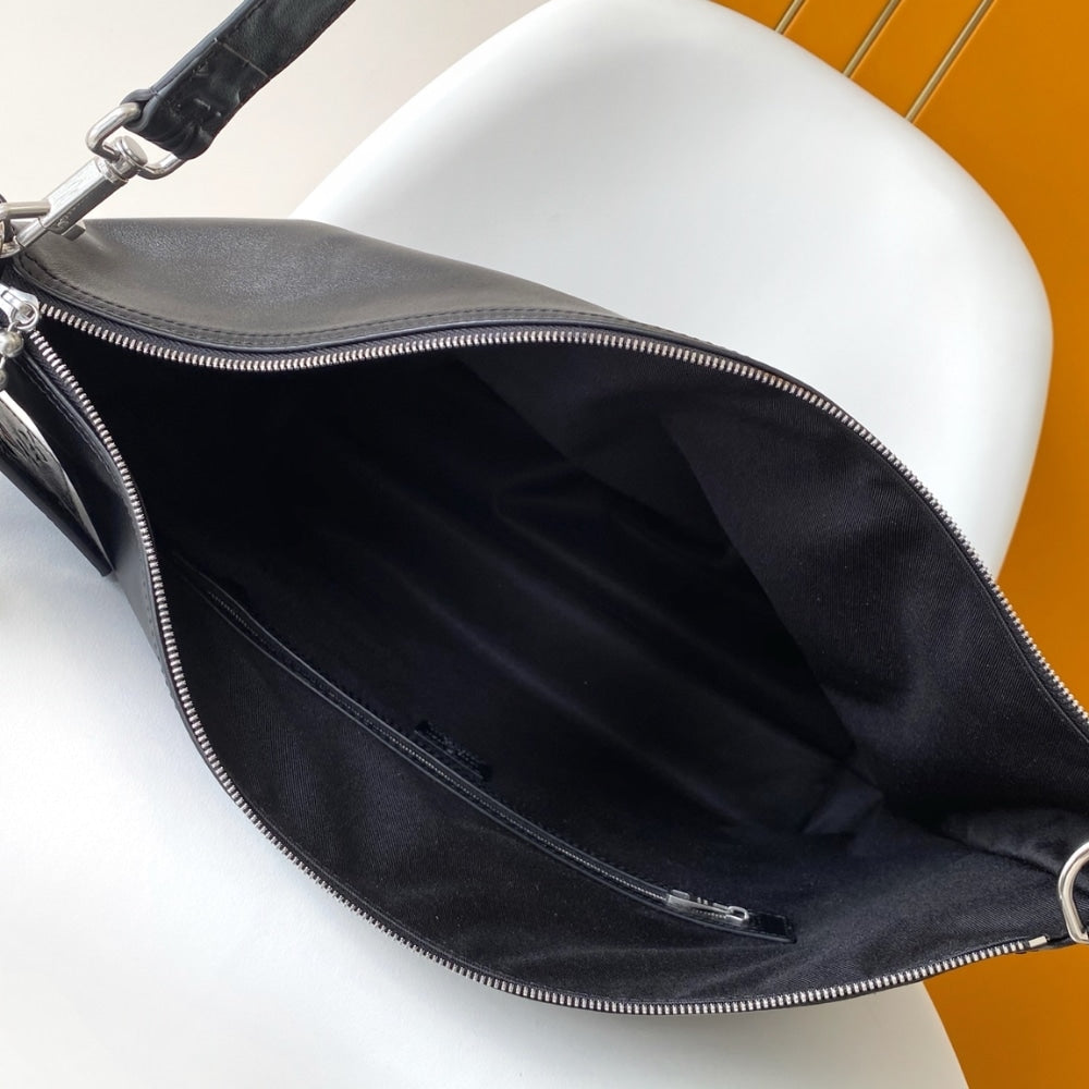 LOUIS VUITTON VAGABOND HOBO LV NIGHT BLACK 48CM M13986