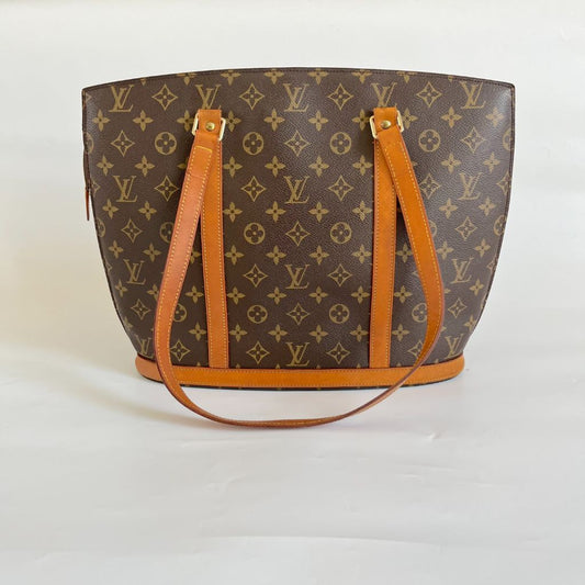 Louis Vuitton Monogram Canvas and Leather Babylone Bag