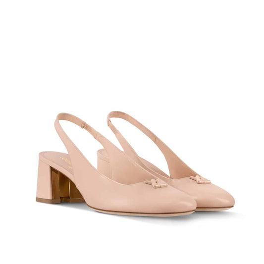 LOUIS VUITTON SWING SLINGBACK PUMP NUDE 1AGUFB