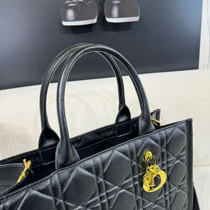 THE DIOR BOOK TOTE IN MACROCANNAGE