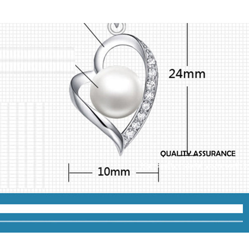 Heart Pearl Pendant