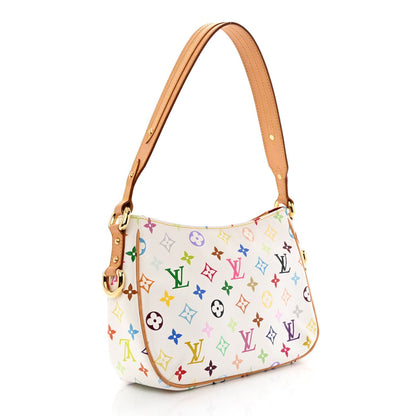 Louis Vuitton  Monogram Multicolor Lodge PM White