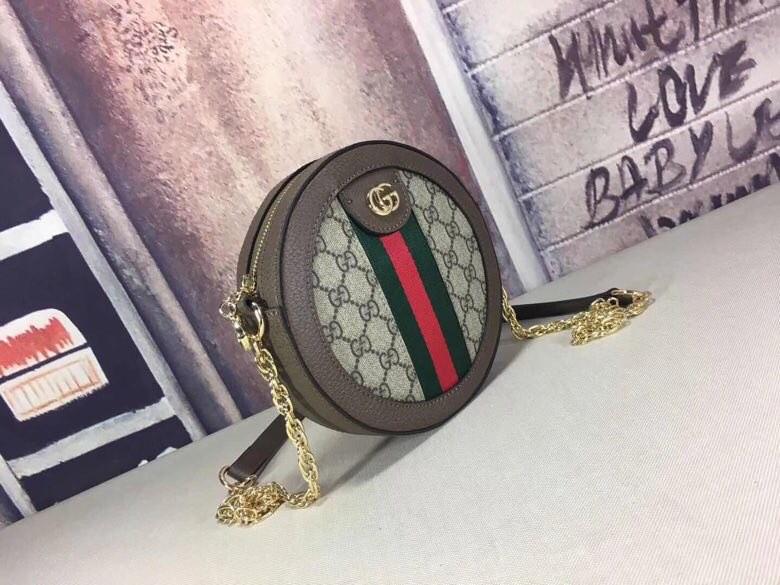 Gucci Ophidia GG mini round Shoulder bag women