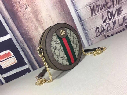 Gucci Ophidia GG mini round Shoulder bag women