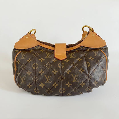 Louis Vuitton brown monogram quilted shoulder bag