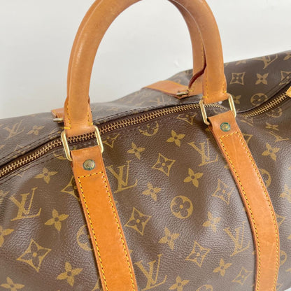 Louis Vuitton Monogram Keepall 50 Travel Bag