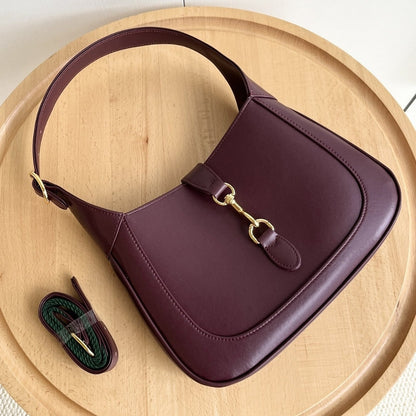 GUCCI JACKIE 1961 MEDIUM TOTE BAG ROSSO ANCORA LEATHER 27CM 810232 AADDX 6449