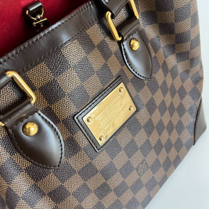 Louis Vuitton Damier Ebene Canvas and Leather Hampstead PM Bag