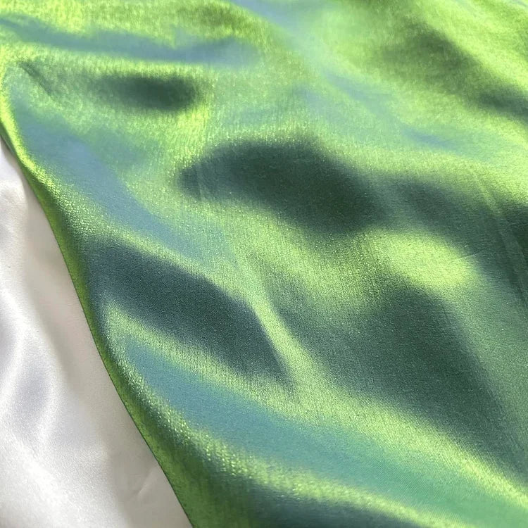 Green Shiny Stunning Beautiful Elegant Floral Long Satin Ball Gown Evening Gown Birthday Party Dress Prom Gown gh4231