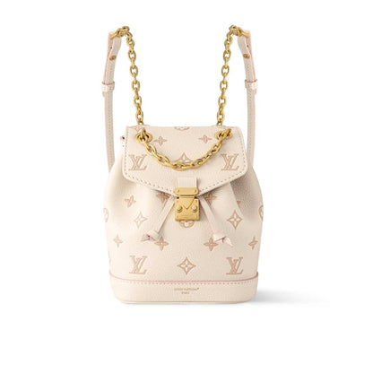 LOUIS VUITTON NANO NOÉ BACKPACK BICOLOR EDEN 19CM M13656