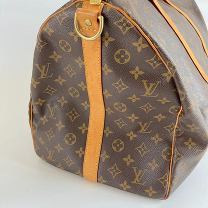 Louis Vuitton monogram Keepall Bandouliere 55” bag