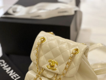 Chanel Mini Duma White