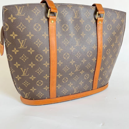 Louis Vuitton Monogram Canvas and Leather Babylone Bag