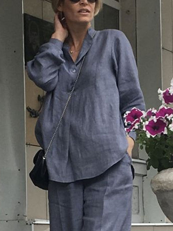 Simple Casual Comfortable Women's Sets