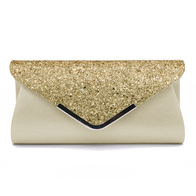Sequins ladies bag Clutch bag Make-up bag Dinner bag