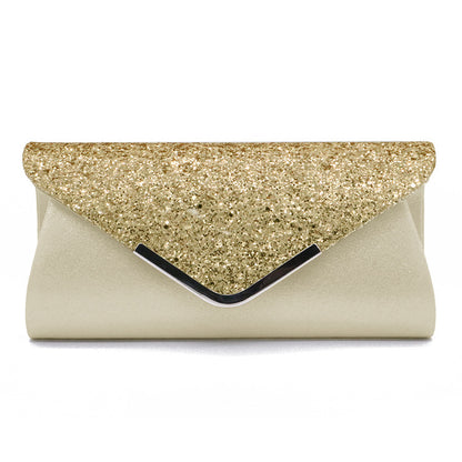 Sequins ladies bag Clutch bag Make-up bag Dinner bag