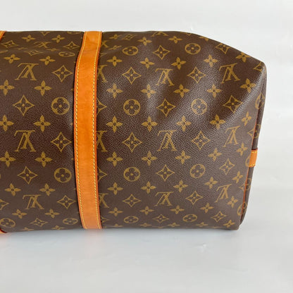 Louis Vuitton monogram Keepall Bandouliere 55” bag