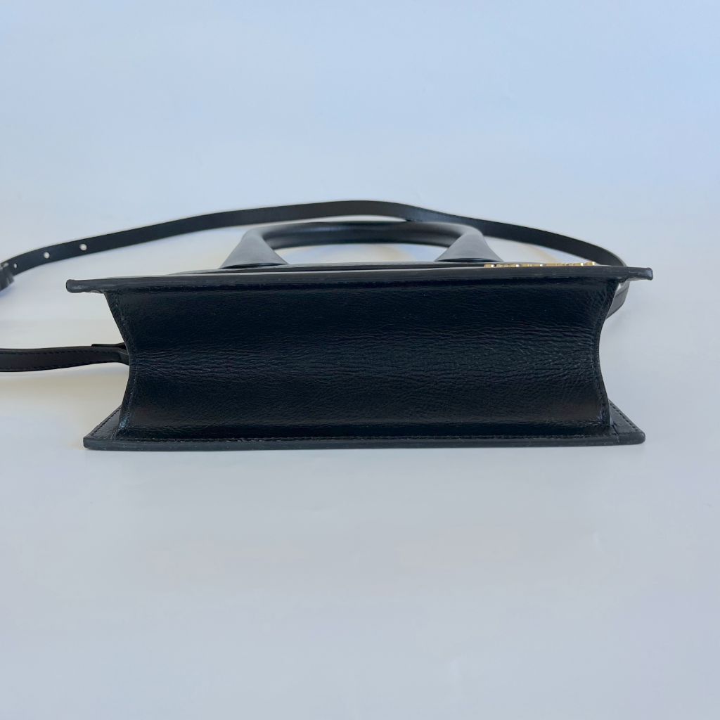 Jacquemus Le Grand Chiquito black leather bag