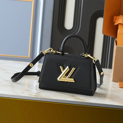 LOUIS VUITTON TWIST ONE HANDLE BB BLACK 20CM M59091