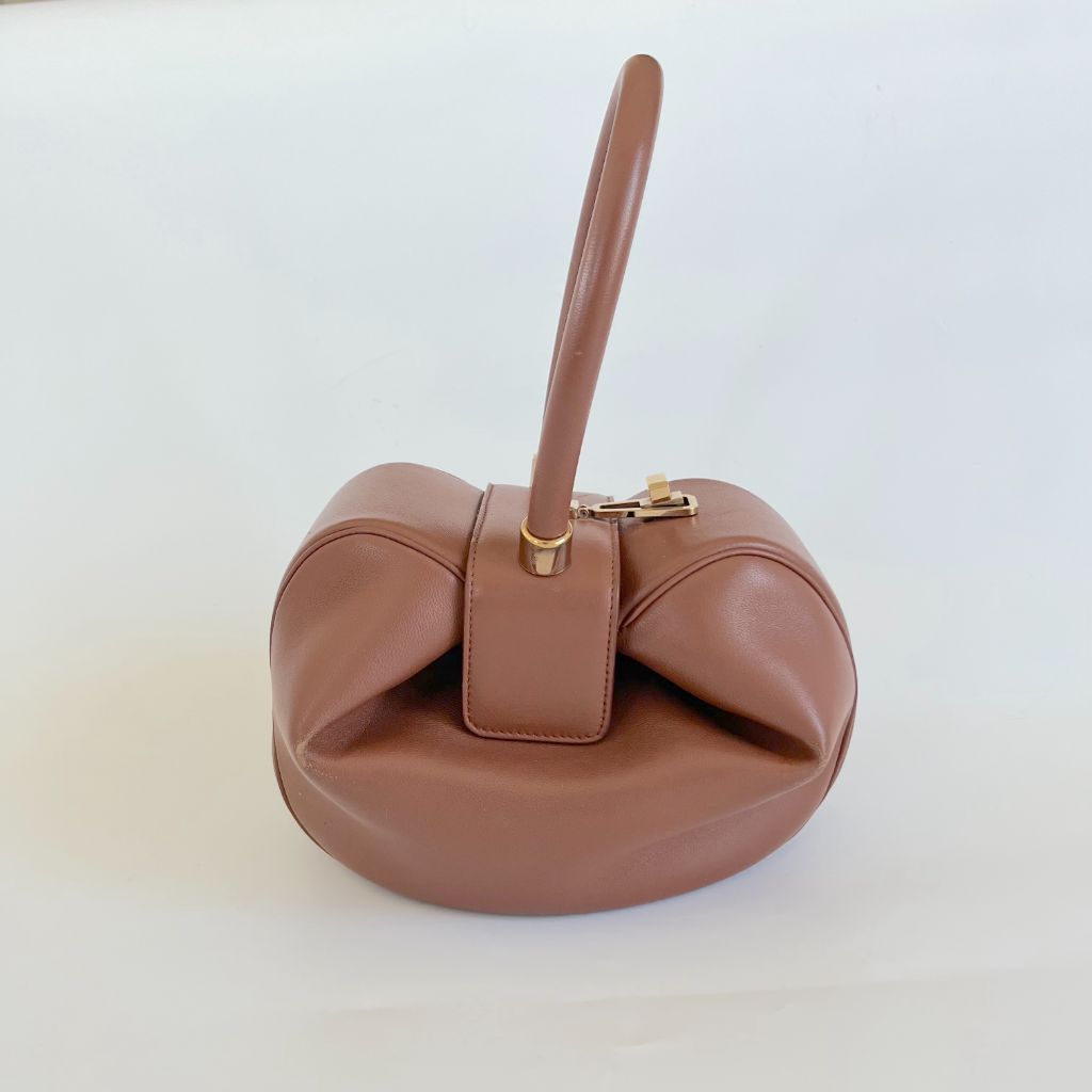 Gabriela Hearst brown leather Nina Bag