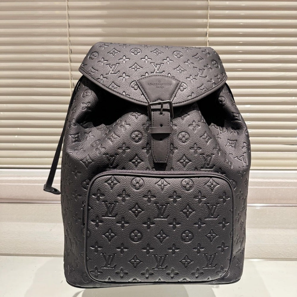 LOUIS VUITTON MONTSOURIS BACKPACK BLACK 45CM M23127